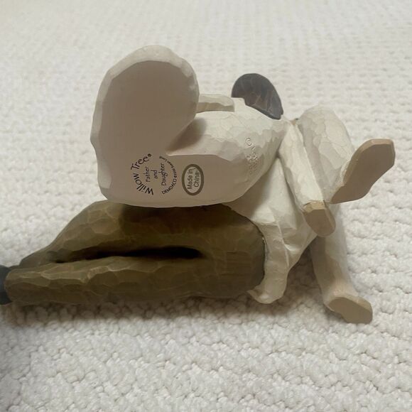 Willow Tree Father and Daughter Sculpted Hand-Painted Figurine Demdaco 2000 - Picture 6 of 7